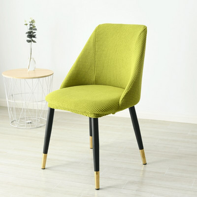 Minkštas Polar Fleece audinio kėdės užvalkalas, tamprus, nuimamas nuplaunamas kėdės užvalkalas Nordic sėdynių užvalkalai valgomajam