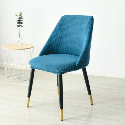 Minkštas Polar Fleece audinio kėdės užvalkalas, tamprus, nuimamas nuplaunamas kėdės užvalkalas Nordic sėdynių užvalkalai valgomajam