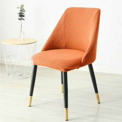 Minkštas Polar Fleece audinio kėdės užvalkalas, tamprus, nuimamas nuplaunamas kėdės užvalkalas Nordic sėdynių užvalkalai valgomajam