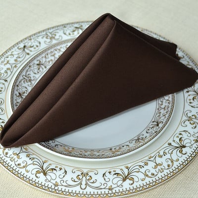 10 vienetų 100 % medvilnė 45 cm kvadratinė balta raudona rožinė servetėlė viešbučio restoranas banketų stalo servetėlė vestuvių krikšto vakarėlio dekoravimui