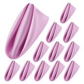 12 vnt. 50 cm stalo servetėlės Audiniai kvadratiniai satino audiniai servetėlės kišeninė nosinaitė vestuvių gimtadieniui namuose vakarėlio viešbutis