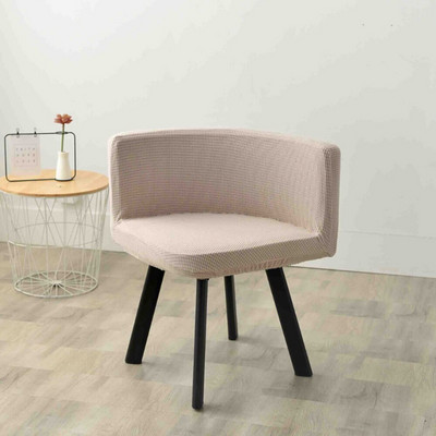 Husa scaunului triunghiular nordic Husa scaun taburet Husa elastica lavabila cafea Hotel pentru scaune de petrecere Material polar 13 culori