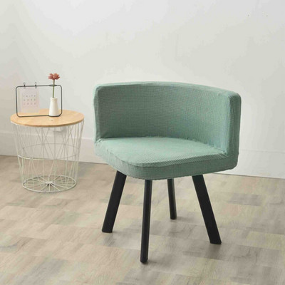 Husa scaunului triunghiular nordic Husa scaun taburet Husa elastica lavabila cafea Hotel pentru scaune de petrecere Material polar 13 culori