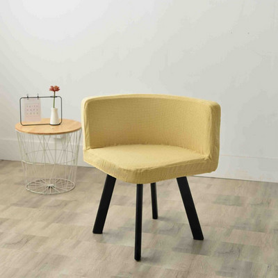 Husa scaunului triunghiular nordic Husa scaun taburet Husa elastica lavabila cafea Hotel pentru scaune de petrecere Material polar 13 culori