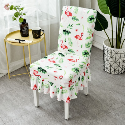 Spandex szoknya szélű székhuzat sztreccs elasztikus étkező üléshuzat bankett esküvői étteremhez Hotel szennyeződés elleni eltávolítható