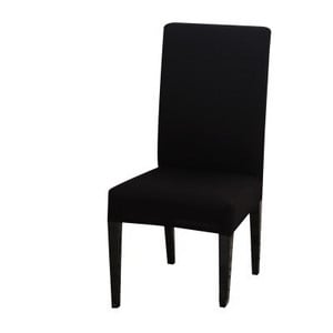 Protišmykové poťahy na stoličky, spandexové elastické poťahy na stoličky, jednofarebné, spojené, minimalistické, hotelové, reštaurácia, domáce