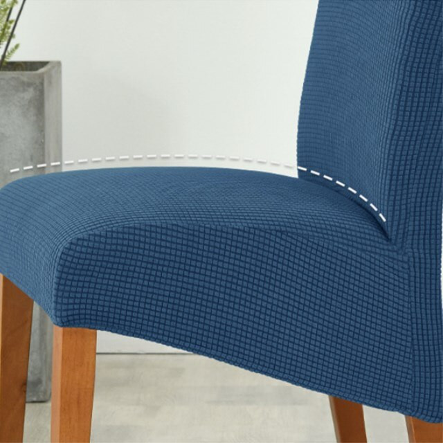 Navlaka za stolicu od polarnog flisa rastezljiva XL veličina s visokim naslonom i univerzalna navlaka za dnevnu sobu za hotel za vjenčanje