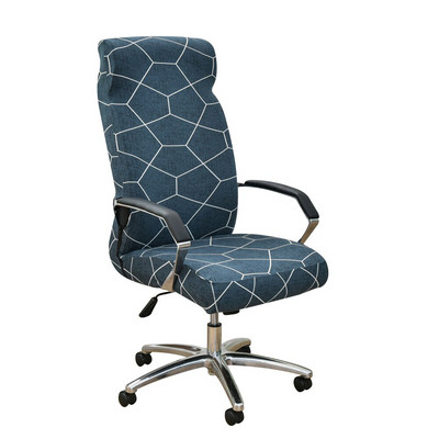 Spausdintas biuro kėdės užvalkalas Elastingas modernus spandex kompiuterio kėdės užvalkalas, apsaugantis nuo nešvarumų, nuimamas, plaunamas užvalkalas