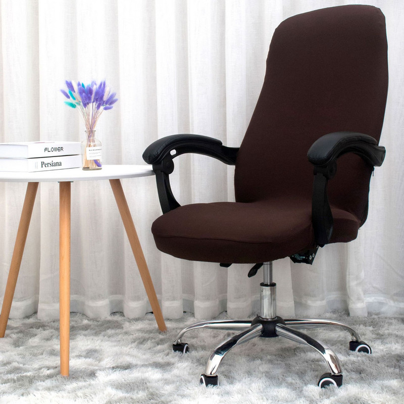 Biuro besisukantis kompiuterio kėdės užvalkalas Elastinis kėdės užvalkalas Nenešvarumų nuimamas pakeliamas kėdės dėklo užvalkalas posėdžių salės sėdynei