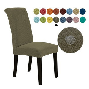 Vízálló egyszínű székhuzat Spandex sztreccs székhuzat Szállodai bankett étkező székhuzat Nappali bútor huzat