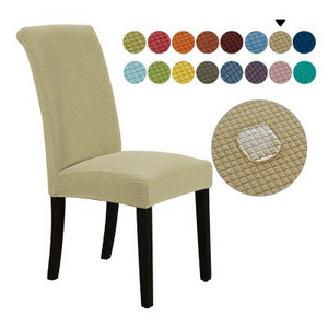 Vízálló egyszínű székhuzat Spandex sztreccs székhuzat Szállodai bankett étkező székhuzat Nappali bútor huzat