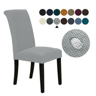 Vízálló egyszínű székhuzat Spandex sztreccs székhuzat Szállodai bankett étkező székhuzat Nappali bútor huzat