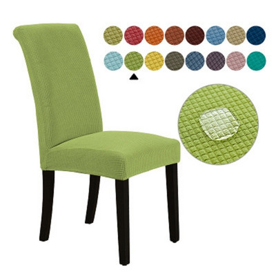 Vízálló egyszínű székhuzat Spandex sztreccs székhuzat Szállodai bankett étkező székhuzat Nappali bútor huzat
