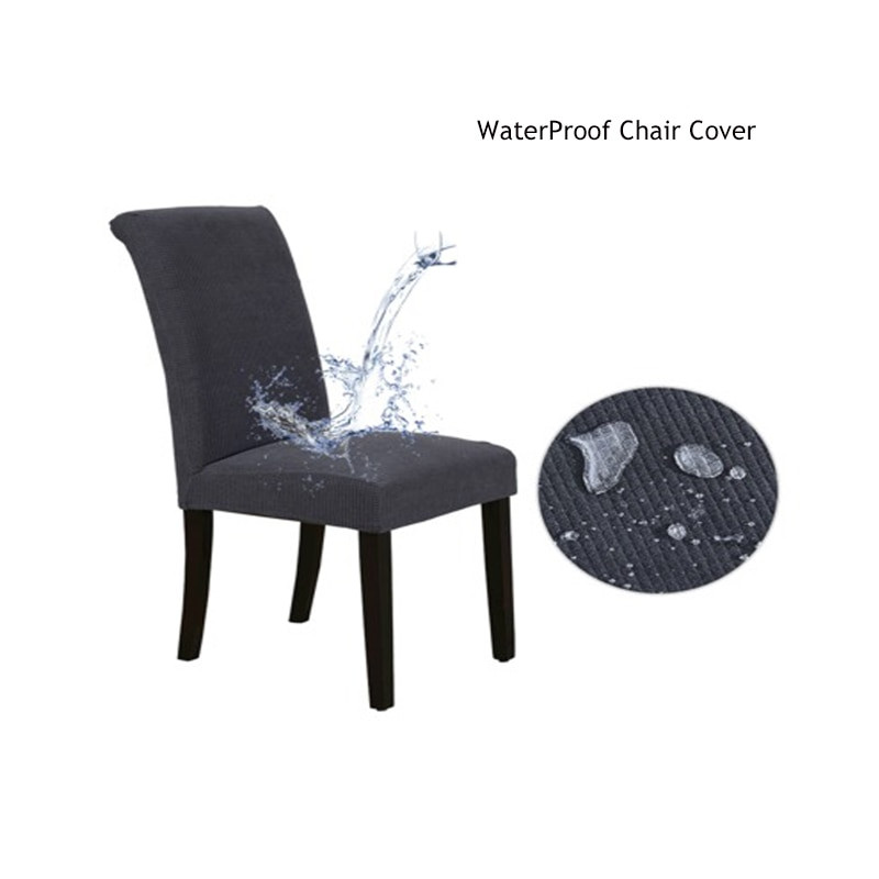 Vízálló egyszínű székhuzat Spandex sztreccs székhuzat Szállodai bankett étkező székhuzat Nappali bútor huzat