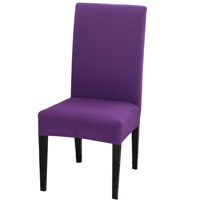 Színes egyszínű egyszerű elasztikus sztreccs spandex székhuzat étterem esküvői szálloda egyrészes székhuzat