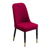 Jaquard rastezljive Wingback navlake za stolice Navlake za višekratnu upotrebu Navlake za stolice za kuhinju Zaštitne navlake za blagovaonicu