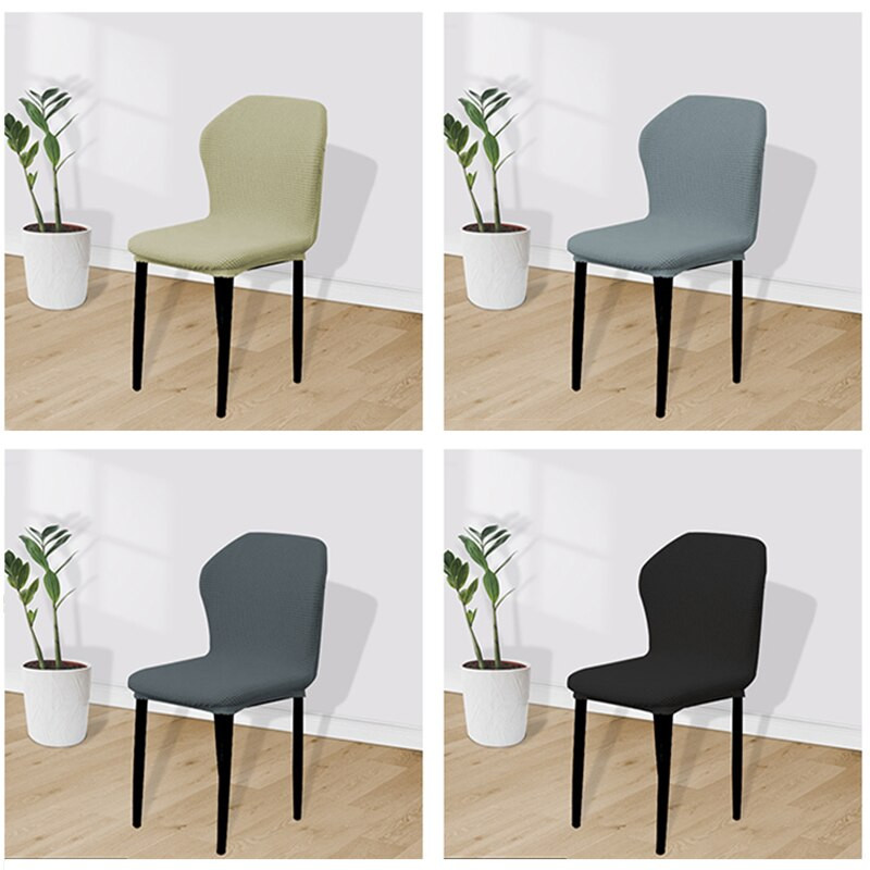 Butterfly atlošo kėdės užvalkalas Nordic Dining Modernus nugaros atlošas Specialios formos kėdės užvalkalai Paprasti poliarinio vilnonio atlošo kėdės užvalkalai