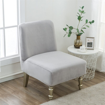 Velvet berankis kėdės užvalkalas Tvirtas viengubas sofos kėdės užvalkalas Nordic Accent tamprus kėdės užvalkalas Elastingas sofos apsauginis užvalkalas