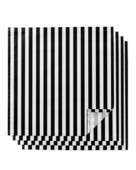 4/6/8 buc șervețele de bucătărie cu dungi alb-negru șervețele de masă șervețele de cină pentru decorarea petrecerii de nuntă, banchet