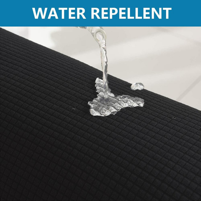 Didelio tempimo spandex biuro kėdžių užvalkalai, atsparūs vandeniui kompiuterio sėdynės kėdės užvalkalai Nuimami užvalkalai biuro sėdynių kėdėms