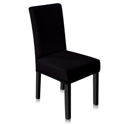 Vienspalvis kėdės užvalkalas spandex, elastingi užvalkalai, virtuvės valgomojo kėdžių užvalkalai, vestuvių banketai, viešbutis 1/2/4/6 vnt.