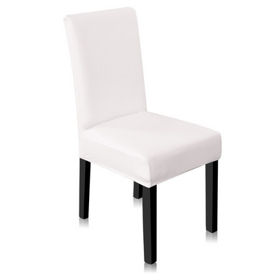 Vienspalvis kėdės užvalkalas spandex, elastingi užvalkalai, virtuvės valgomojo kėdžių užvalkalai, vestuvių banketai, viešbutis 1/2/4/6 vnt.