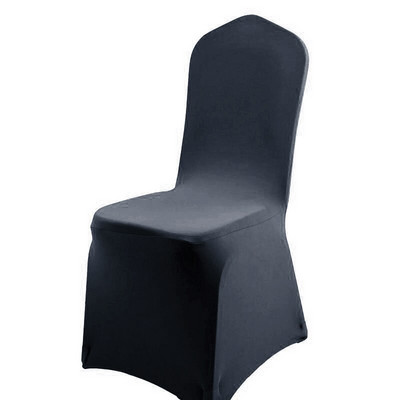 „Spandex“ vestuvių kėdžių užvalkalai Plaunami apsauginiai užvalkalai su pėdų sutvirtinimais banketų ceremonijai „Hotel Garden“