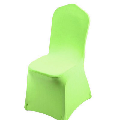 „Spandex“ vestuvių kėdžių užvalkalai Plaunami apsauginiai užvalkalai su pėdų sutvirtinimais banketų ceremonijai „Hotel Garden“