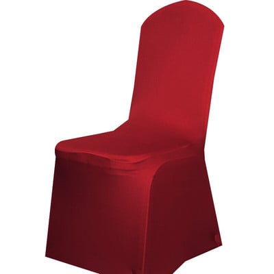 „Spandex“ vestuvių kėdžių užvalkalai Plaunami apsauginiai užvalkalai su pėdų sutvirtinimais banketų ceremonijai „Hotel Garden“