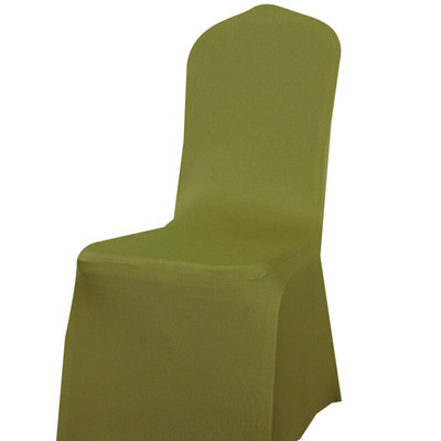„Spandex“ vestuvių kėdžių užvalkalai Plaunami apsauginiai užvalkalai su pėdų sutvirtinimais banketų ceremonijai „Hotel Garden“