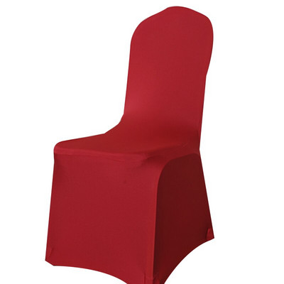 „Spandex“ vestuvių kėdžių užvalkalai Plaunami apsauginiai užvalkalai su pėdų sutvirtinimais banketų ceremonijai „Hotel Garden“