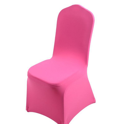 „Spandex“ vestuvių kėdžių užvalkalai Plaunami apsauginiai užvalkalai su pėdų sutvirtinimais banketų ceremonijai „Hotel Garden“