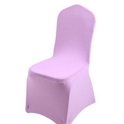 „Spandex“ vestuvių kėdžių užvalkalai Plaunami apsauginiai užvalkalai su pėdų sutvirtinimais banketų ceremonijai „Hotel Garden“