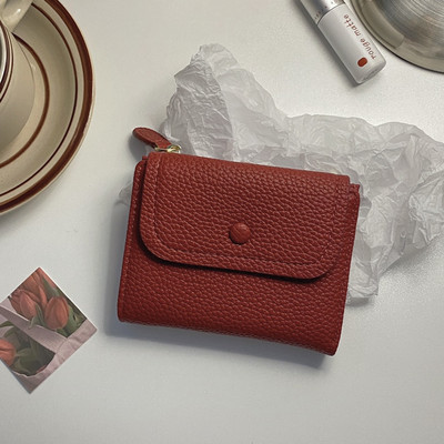 Portofel de dama modern cu compartiment pentru monede