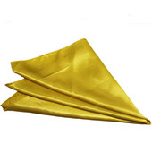 Servetėlės Audinys 40 vienetų kvadratinis 18x 18 colių minkštas lygus audinys stalo servetėlės Plaunamos satino audinio servetėlės vestuvių vakarėliams H