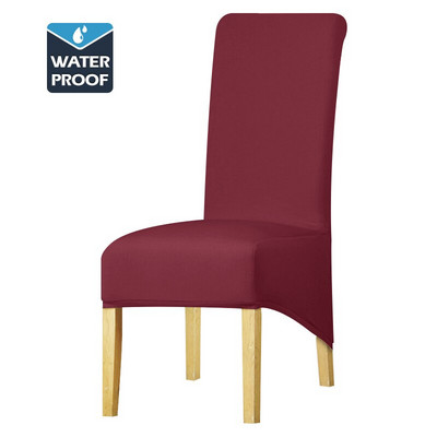 1/2/4/6 DB XL méretű vízálló székhuzat Spandex üléshuzatok karácsonyra Esküvő bankett Étterem Szálloda étkező