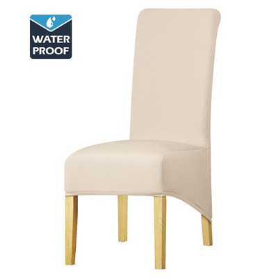 1/2/4/6 DB XL méretű vízálló székhuzat Spandex üléshuzatok karácsonyra Esküvő bankett Étterem Szálloda étkező