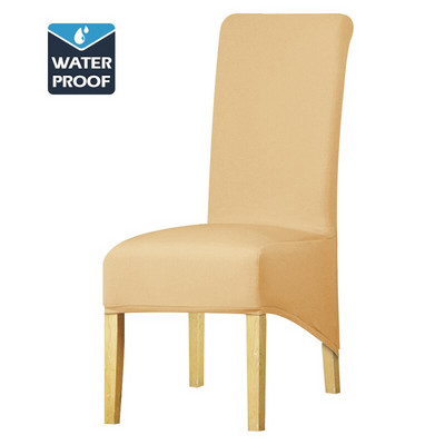 1/2/4/6 DB XL méretű vízálló székhuzat Spandex üléshuzatok karácsonyra Esküvő bankett Étterem Szálloda étkező