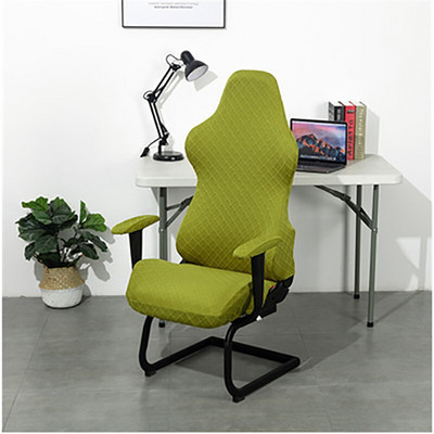 Jacquard osztott székhuzat Irodai számítógépes játékszék huzatok karfa huzattal internetkávézókhoz Versenyjátékos szék