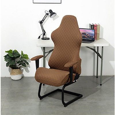 Jacquard osztott székhuzat Irodai számítógépes játékszék huzatok karfa huzattal internetkávézókhoz Versenyjátékos szék