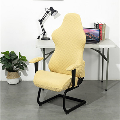 Jacquard osztott székhuzat Irodai számítógépes játékszék huzatok karfa huzattal internetkávézókhoz Versenyjátékos szék