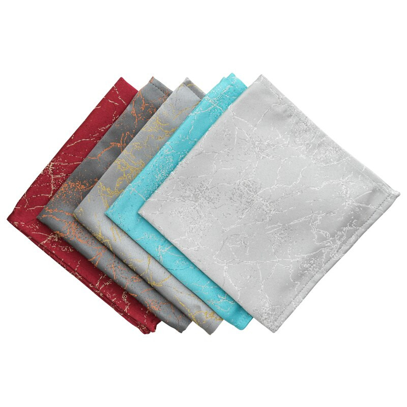 Platnene salvete Pamučne večernje kuhinjske salvete Set od 4 stolne salvete od tekstilnog poliestera Lanene stolne salvete Platnene