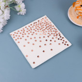 Salvete Papirnate večere Vjenčanja Tiskani ukrasi za zabave Dekoracija stola Kuhinja Upotreba jednokratne maramice Ručnici za goste