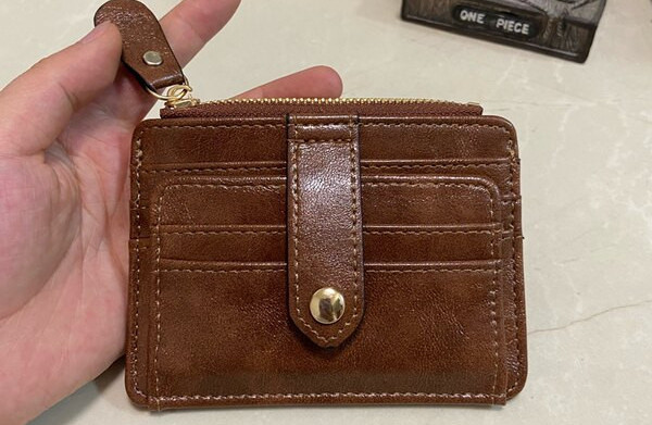 Portofel de dama din piele ecologica cu compartimente pentru documente