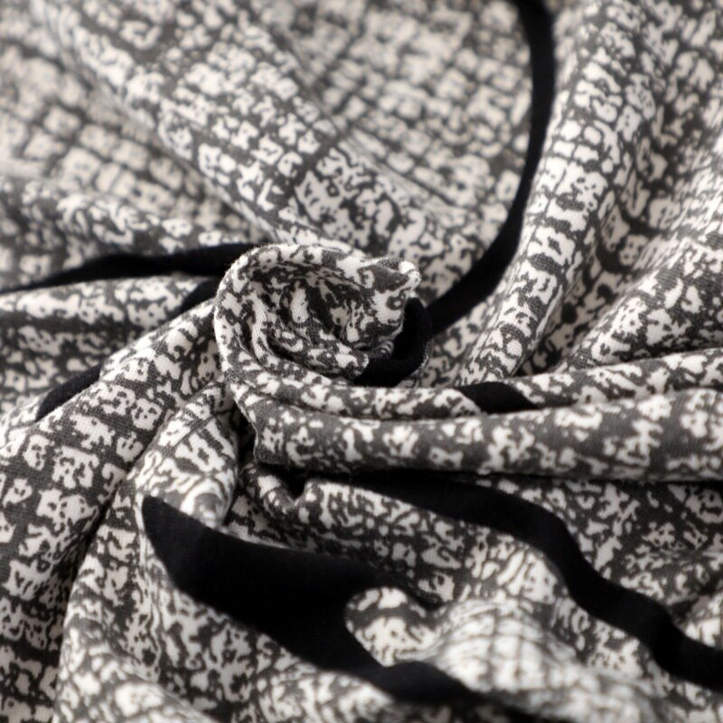 1/6 db Geometry Zebra Print Magas lejtős karos szék huzat Ülés karfa Csúszáshuzatok Széklet védőhuzat Szállodai bankett irodák