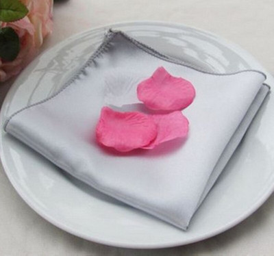 50 komada 30 x 30 cm Satenski stolni ubrusi Platneni ubrusi za svadbenu večeru Podmetači za banketne stolove Džepni rupčići Dekoracija hotelske zabave