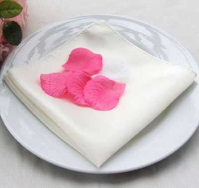 50 komada 30 x 30 cm Satenski stolni ubrusi Platneni ubrusi za svadbenu večeru Podmetači za banketne stolove Džepni rupčići Dekoracija hotelske zabave