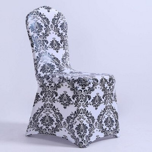 Bronzane zlatne srebrne navlake za stolice europske hotelske navlake za sastanke spandex rastezljive banketne stolice svadbeni hotelski pribor za zabave