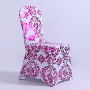 Bronzane zlatne srebrne navlake za stolice europske hotelske navlake za sastanke spandex rastezljive banketne stolice svadbeni hotelski pribor za zabave