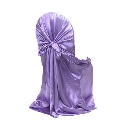 Kėdžių užvalkalai Satininiai Kėdės užvalkalai su sijonu nugarai, vestuvėms, gimtadienio šventėms, namų dekoravimui Unviersal vestuvių kėdės užvalkalas